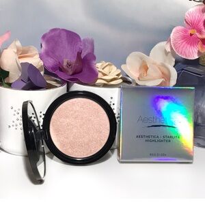 Aesthetica Starlite Highlighter in Cosmos Sparkling Rose Gold 7g *BNIB